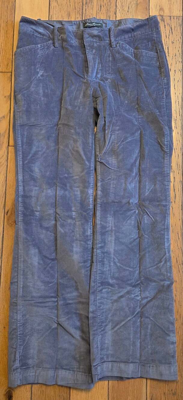 Women's Eddie Bauer Velour pants.